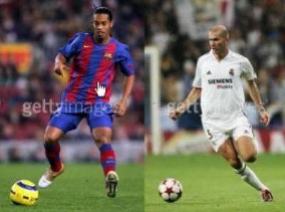 ronaldinho vs zidan